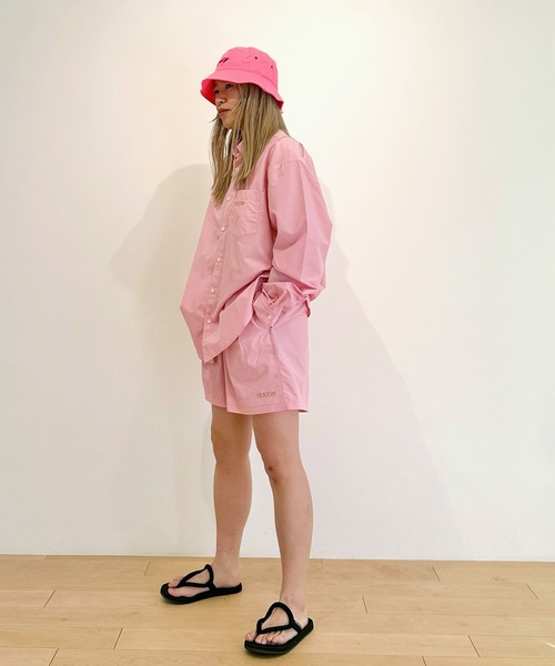 HOLIDAY（ホリデイ）の「SUPPLEX NYLON SHORTS サプレックスナイロンショーツ（その他パンツ・レディース・チャコールグレー/ピンク・ONE SIZE）」の5枚目の写真