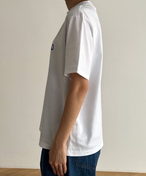 CANAL JEAN（キャナルジーン）の「El mar　IN MY ロゴTシャツ（Tシャツ/カットソー・レディース・グレー/ホワイト・ONE SIZE）」の10枚目の写真
