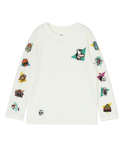 CHUMS(`X)́yCHUMSz  Kids AJg L/S T JZLTC_@LbYAJg OX[ueB[Vc(TVc/Jbg\[)