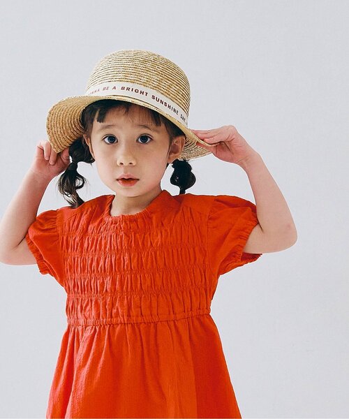 ロゴリボンストローハット（ハット）｜p.premier（ピードットプルミエ