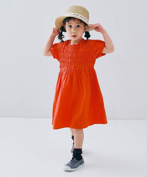 p.premier(ピードットプルミエ)の「ロゴリボンストローハット(ハット・キッズ・アイボリー/ブラック・56/54/52/50)」の4枚目の写真