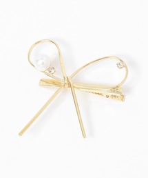 tiny tiny（ティニーティニー）の「BIGリボンヘアクリップ[tiny tiny(ティニーティニー)]（バレッタ/ヘアクリップ）」