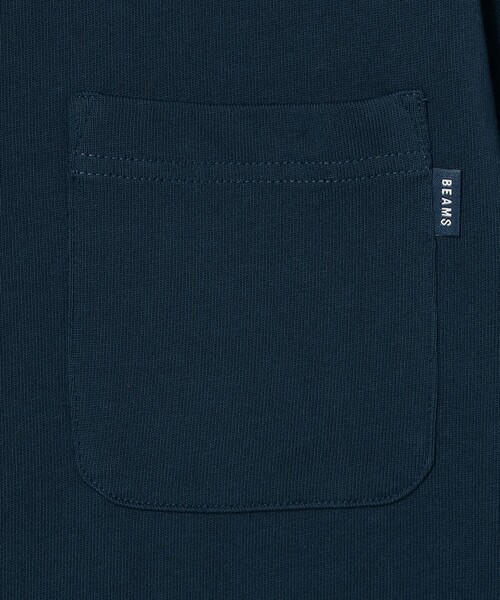 BEAMS（ビームス）の「BEAMS / ヘビーウェイト ポケットTシャツ（Tシャツ/カットソー・メンズ・ネイビー/ホワイト/ブラック/オリーブ・SMALL/MEDIUM/LARGE/X-LARGE/XX-LARGE）」の17枚目の写真
