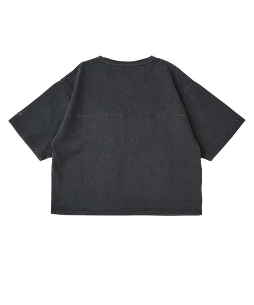 ROXY（ロキシー）の「MINI ACTIVE EDGE /ロキシーキッズショート丈オーバーサイズ半袖Tシャツ（Tシャツ/カットソー・キッズ・ブラック/ライトピンク/ホワイト・140/150/130/120）」の5枚目の写真