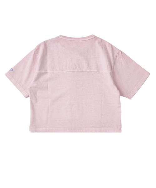 ROXY（ロキシー）の「MINI ACTIVE EDGE /ロキシーキッズショート丈オーバーサイズ半袖Tシャツ（Tシャツ/カットソー・キッズ・ブラック/ライトピンク/ホワイト・140/150/130/120）」の4枚目の写真