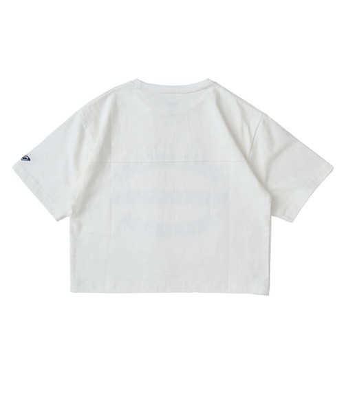 ROXY（ロキシー）の「MINI ACTIVE EDGE /ロキシーキッズショート丈オーバーサイズ半袖Tシャツ（Tシャツ/カットソー・キッズ・ブラック/ライトピンク/ホワイト・140/150/130/120）」の6枚目の写真