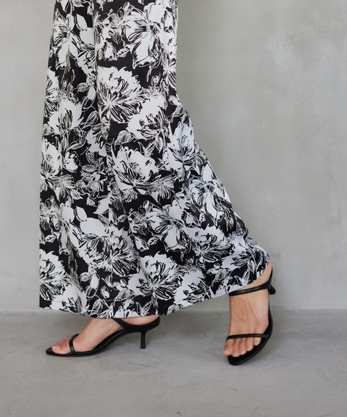 BARNYARDSTORM（バンヤードストーム）の「BARNYARDSTORM / Wストラップミュール2（サンダル・レディース・ブラック/ブラウン/レオパード/パイソン・38/36/37）」の5枚目の写真