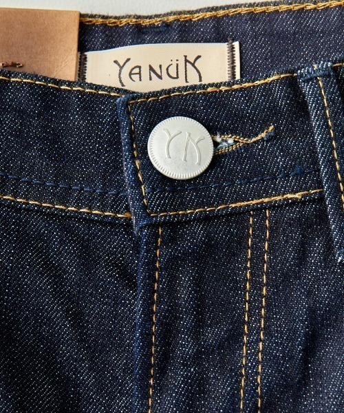 YANUK（ヤヌーク）の「[YANUK/ヤヌーク] JOAN ハイウエスト ワイドデニム（ワンウォッシュ）（デニムパンツ・レディース・ワンウォッシュ・22/23/24/25/26）」の8枚目の写真