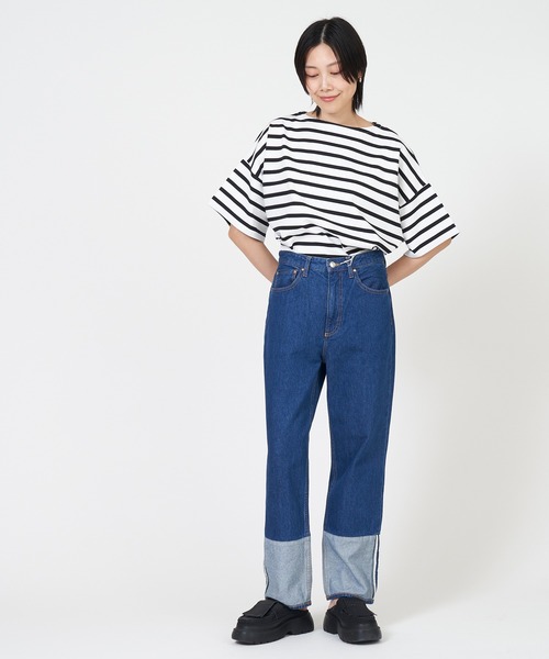 SHAKA(シャカ)の「SHAKA キルト ローファー ミュール チャンキー KILT LOAFER MULE CHUNKY 2WAY(ローファー・レディース・ブラック/キナリ・23/24/25/26)」の21枚目の写真