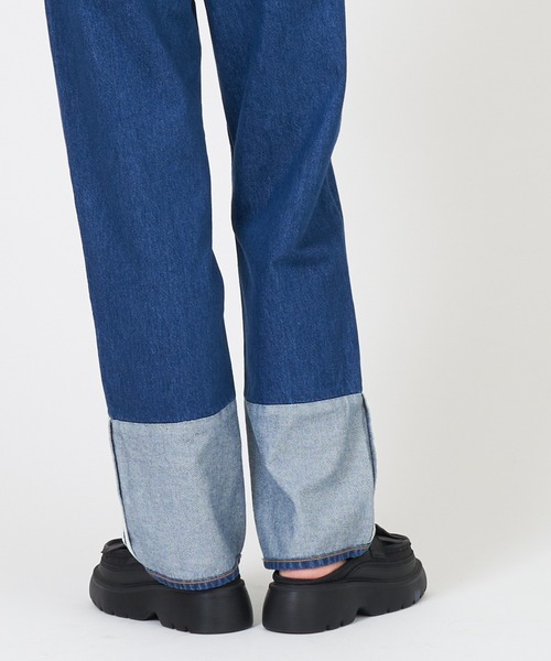 SHAKA(シャカ)の「SHAKA キルト ローファー ミュール チャンキー KILT LOAFER MULE CHUNKY 2WAY(ローファー・レディース・ブラック/キナリ・23/24/25/26)」の20枚目の写真