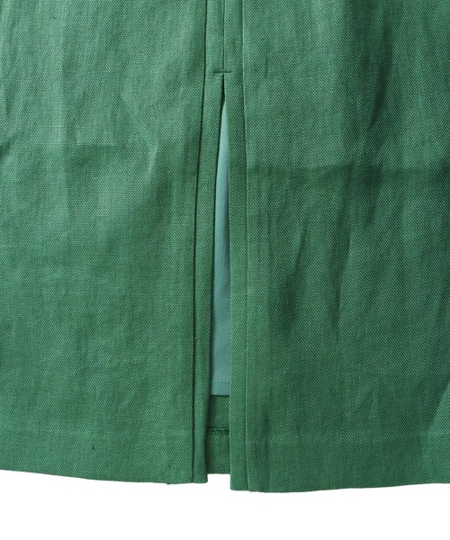 DRESSLAVE（ドレスレイブ）の「OX linen midi skirt(リネンミディ丈スカート)（スカート・レディース・ベージュ/グリーン・38）」の4枚目の写真