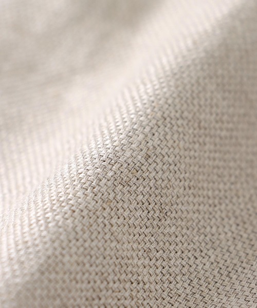 DRESSLAVE（ドレスレイブ）の「OX linen midi skirt(リネンミディ丈スカート)（スカート・レディース・ベージュ/グリーン・38）」の6枚目の写真