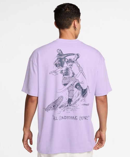 NIKE ACG(ナイキエィシージー)の「NIKE AS M ACG DF TEE OC GUIDE / ナイキ ACG DF OC ガイド S/S Tシャツ 【SP】(Tシャツ/カットソー・メンズ・ブラック/パープル・S/M/XL/XXL/L)」の13枚目の写真