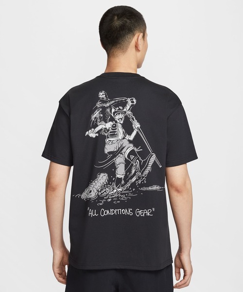NIKE ACG(ナイキエィシージー)の「NIKE AS M ACG DF TEE OC GUIDE / ナイキ ACG DF OC ガイド S/S Tシャツ 【SP】(Tシャツ/カットソー・メンズ・ブラック/パープル・S/M/XL/XXL/L)」の6枚目の写真