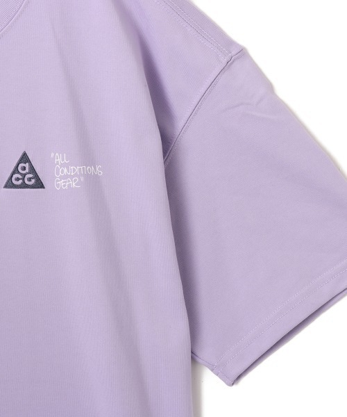 NIKE ACG(ナイキエィシージー)の「NIKE AS M ACG DF TEE OC GUIDE / ナイキ ACG DF OC ガイド S/S Tシャツ 【SP】(Tシャツ/カットソー・メンズ・ブラック/パープル・S/M/XL/XXL/L)」の15枚目の写真