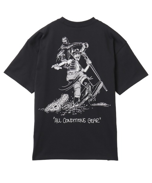 NIKE ACG(ナイキエィシージー)の「NIKE AS M ACG DF TEE OC GUIDE / ナイキ ACG DF OC ガイド S/S Tシャツ 【SP】(Tシャツ/カットソー・メンズ・ブラック/パープル・S/M/XL/XXL/L)」の7枚目の写真