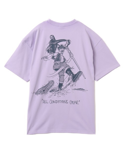 NIKE ACG(ナイキエィシージー)の「NIKE AS M ACG DF TEE OC GUIDE / ナイキ ACG DF OC ガイド S/S Tシャツ 【SP】(Tシャツ/カットソー・メンズ・ブラック/パープル・S/M/XL/XXL/L)」の14枚目の写真