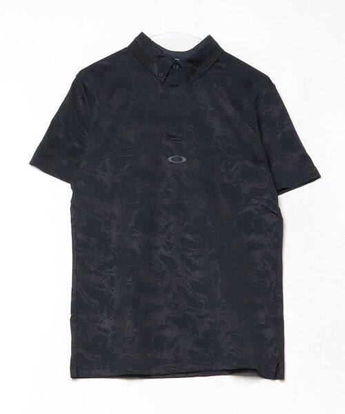 OAKLEY(オークリー)の「オークリー O-SYNC PACK POLO GRAPHIC 1.0(ポロシャツ・メンズ・ブラック/ダークブルー/グリーン/ホワイト・S/M/L/LL/3L)」の1枚目の写真