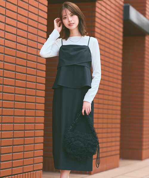 ANY SIS（エニィスィス）の「エアリーチュール ショルダーバッグ（ショルダーバッグ・レディース・ブラック系/ライトグレー系・2）」の3枚目の写真