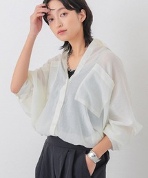 aquagarage | シアーBIGシャツ(シャツ/ブラウス)
