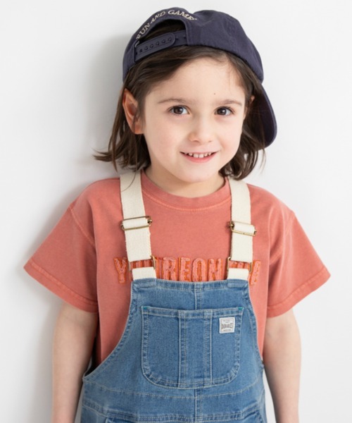 BRANSHES(ブランシェス)の「【ベビーとリンクコーデ】デニムサロペット(サロペット/オーバーオール・キッズ・ネイビー・90/110/100/140/130/150/120)」の15枚目の写真