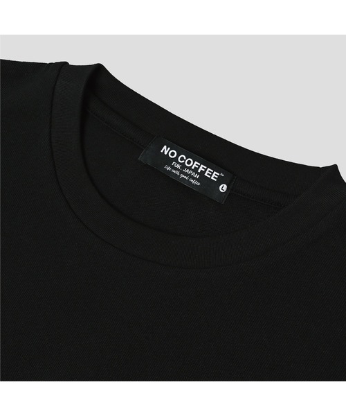 NO COFFEE（ノーコーヒー）の「エンボスロゴ L/S Tee（Tシャツ/カットソー・メンズ・ブラック/ホワイト・LARGE/MEDIUM/X-LARGE）」の9枚目の写真