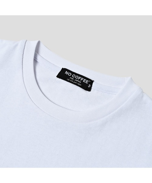 NO COFFEE（ノーコーヒー）の「エンボスロゴ L/S Tee（Tシャツ/カットソー・メンズ・ブラック/ホワイト・LARGE/MEDIUM/X-LARGE）」の6枚目の写真