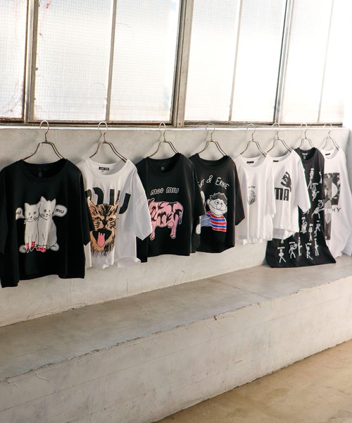 tシャツ 「BLACK SCORE」 EARNIE CROPPED T レディース BLACK SCORE tシャツ 「BLACK SCORE」KURT EARNIE CROPPED T