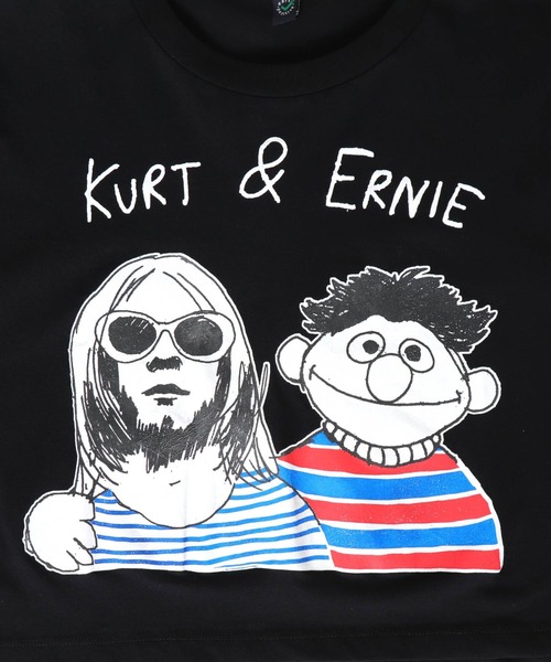 BLACK SCORE】KURT EARNIE CROPPED T（Tシャツ/カットソー