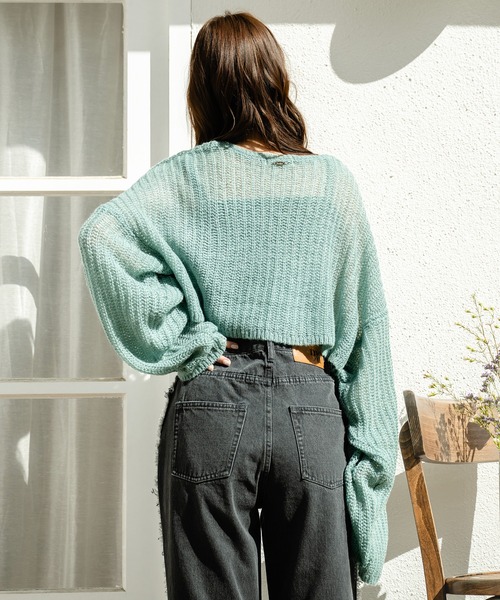 アンサンブル Sheer knit ensemble set up / シアーニットアンサンブルセットアップ Clum アンサンブル Sheer knit ensemble set up / シアーニット