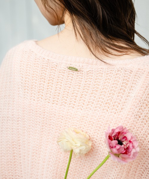 mideal(マイディール)の「sheer knit ensemble / シアーニットアンサンブル(アンサンブル・レディース・ブルー/イエロー/ピンク・FREE)」の13枚目の写真