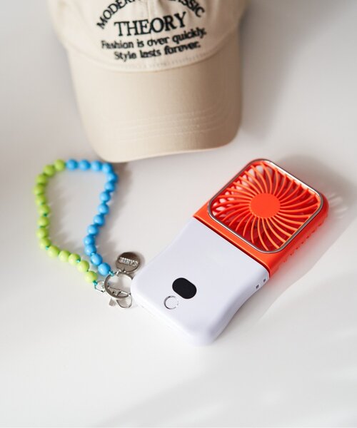 BIRTHDAY BAR（バースデイバー）の「【SAHIR サヒール】5way Multi handy fan（生活家電・レディース・アイボリー/グリーン/オレンジ/ブルー系その他・0）」の4枚目の写真