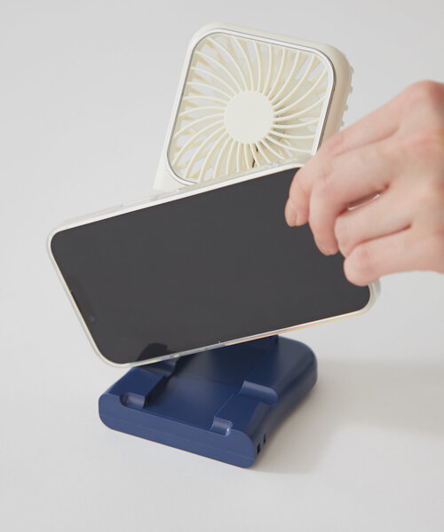 BIRTHDAY BAR（バースデイバー）の「【SAHIR サヒール】5way Multi handy fan（生活家電・レディース・アイボリー/グリーン/オレンジ/ブルー系その他・0）」の5枚目の写真