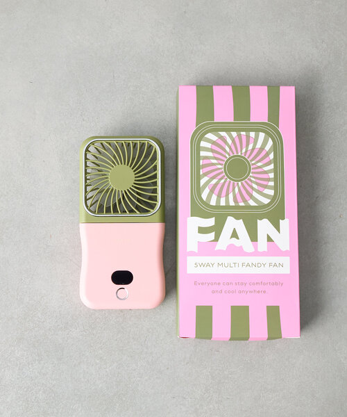 BIRTHDAY BAR（バースデイバー）の「【SAHIR サヒール】5way Multi handy fan（生活家電・レディース・アイボリー/グリーン/オレンジ/ブルー系その他・0）」の13枚目の写真