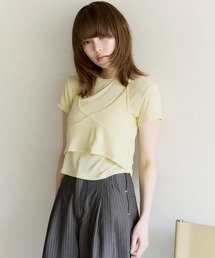 haek | ２pac sheer halter tops/２ピースシアーホルタートップス(Tシャツ/カットソー)