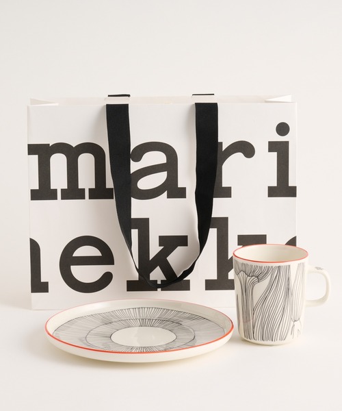 【母の日ギフト】Kukat puhkeavat mug ＆ plate set≪ZOZO限定≫
