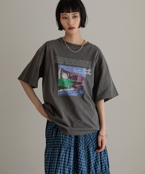 ローリーズファーム　サトムラ　主役級Tシャツ 一枚でスタイリングが決まるTシャツ」 【LOWRYS FARM】“主役T