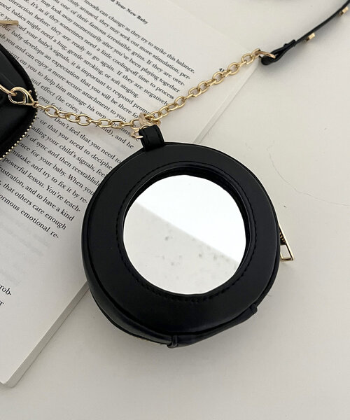 prose verse(プロズヴェール)の「ポーチ付ハートスタッズスマホショルダー(ショルダーバッグ・レディース・ブラック系その他2/ピンク/ブラック系その他・FREE)」の12枚目の写真