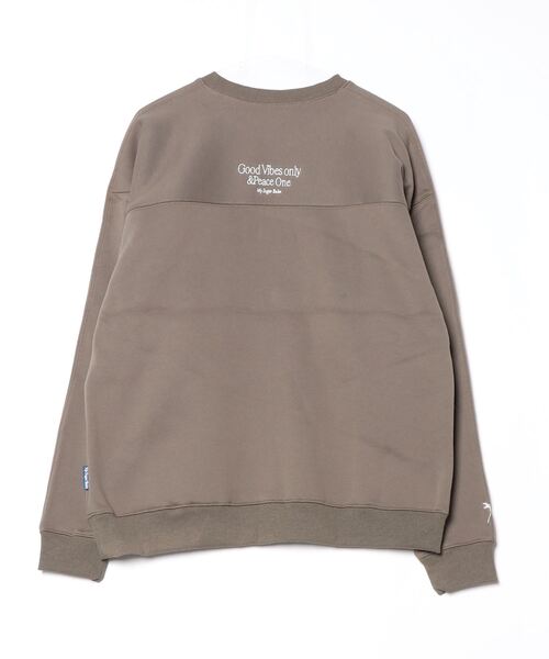 My sugar Babe（マイシュガーベイブ）の「My Sugar Babe logo sweat top（スウェット・メンズ・アイボリー/チャコールグレー・MEDIUM/LARGE/X-LARGE）」の3枚目の写真
