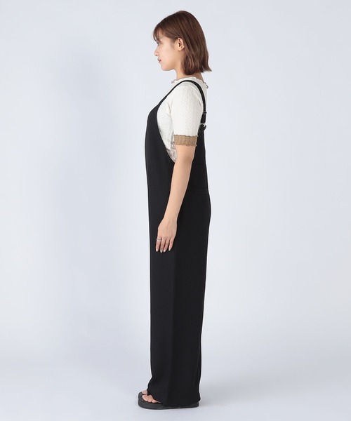 CECIL McBEE(セシルマクビー)の「ダブルストラップサロペット(サロペット/オーバーオール・レディース・アイボリー/ブラック/チャコールグレー・MEDIUM)」の10枚目の写真