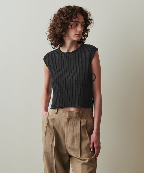 セール】＜Steven Alan＞リブ ノースリーブ ニット（ニット