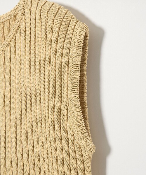 Steven Alan＞リブ ノースリーブ ニット（ニット/セーター