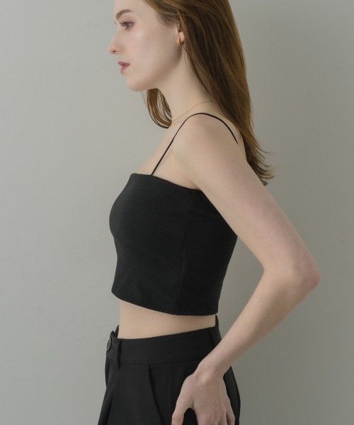 muku（ムク）の「SHORT CAMISOLE/in bra（キャミソール・レディース・アイボリー/ホワイト/ブラック・FREE）」の21枚目の写真