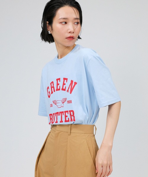GREEN BUTTER】Wing Tee（Tシャツ/カットソー）｜GREEN BUTTER