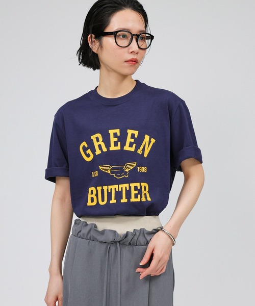 【GREEN BUTTER】 Butter Wing Tee 5color ★送料・関税込★ GREEN BUTTER】Wing Tee（Tシャツ/カットソー）｜GREEN BUTTER