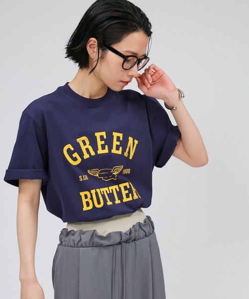 GREEN BUTTER】Wing Tee（Tシャツ/カットソー）｜GREEN BUTTER