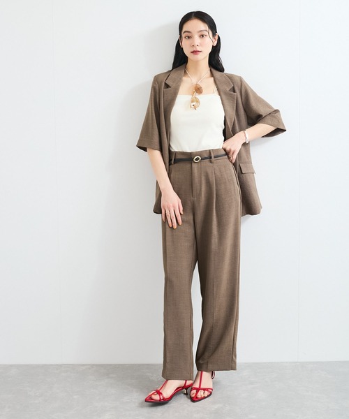 VIS（ビス）の「カラーファッショングラス（サングラス・レディース・ベージュ系その他2/ブラウン系その他2/ブラック系その他・FREE）」の7枚目の写真