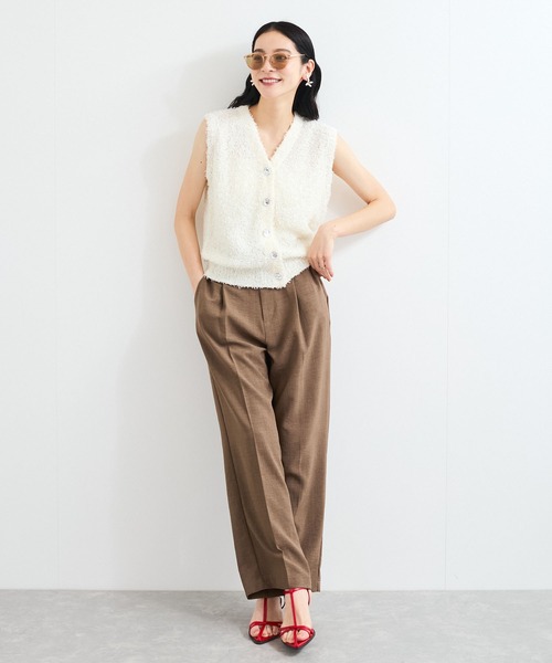 VIS（ビス）の「カラーファッショングラス（サングラス・レディース・ベージュ系その他2/ブラウン系その他2/ブラック系その他・FREE）」の13枚目の写真