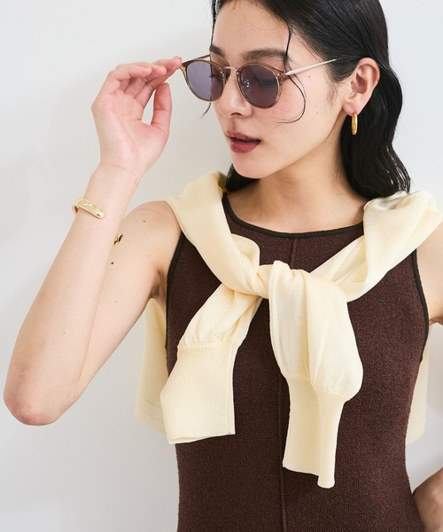 VIS（ビス）の「カラーファッショングラス（サングラス・レディース・ベージュ系その他2/ブラウン系その他2/ブラック系その他・FREE）」の18枚目の写真