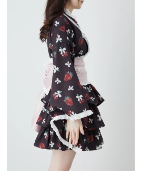 Ank Rouge cherry berry princess 浴衣ワンピース cherry berry princess 浴衣ワンピース - Ank Rouge(アン